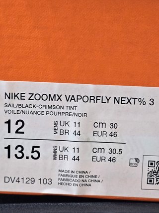 Zapatillas Nike Zoomx Vaporfly Next 3 FK