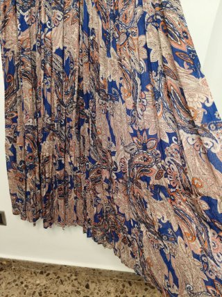 Vestido largo Miss June estampado