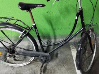 Bicicleta Clásica Vintage Negra