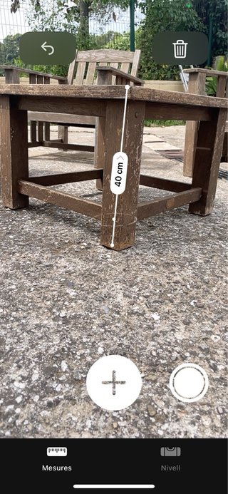 Conjunto Muebles Jardín Madera