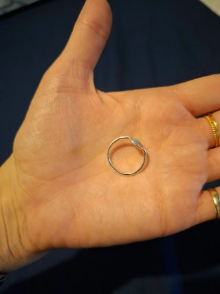 Anillo Plata y Ópalo natural
