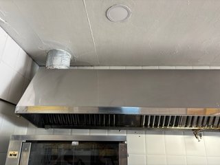 Campana extractora de cocina industrial