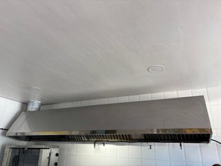 Campana extractora de cocina industrial