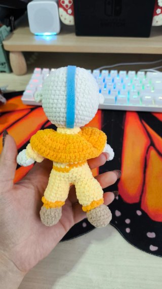 Muñeco Aang Avatar Crochet