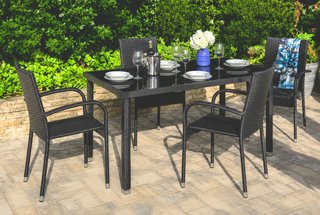 Mesa y 4 Sillas Upolu Exterior