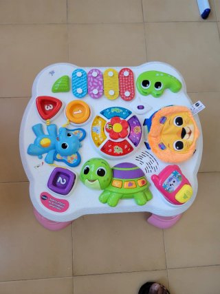 Mesa actividades sensoriales infantil +9 meses
