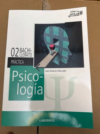 Libros Piscología, 2o Bachillerato