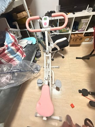 Bicicleta Estática 2 en 1 con Brazos