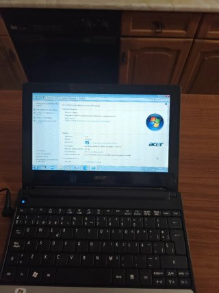 Portátil Acer Negro/Plateado