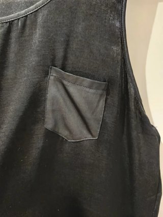 Camiseta tirantes Punto Marques negra Talla L