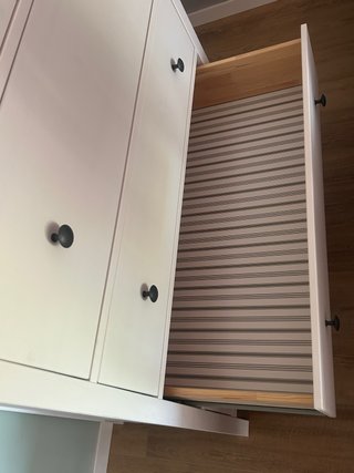 Cassettiera Ikea Hemnes bianca