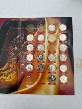 Colección Oficial Fútbol Año 2000 (Monedas)