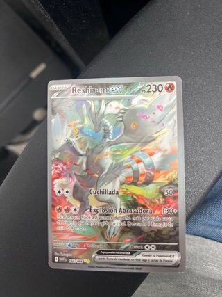 Carta Pokémon Reshiram EX 166/086