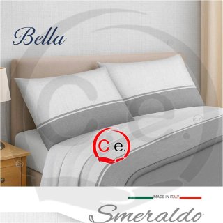 Nuovo Completo Lenzuola Matrimoniale Tessier Coton