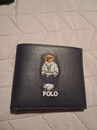 Cartera Polo Bear Ralph Lauren Azul