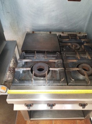 Cocina Industrial Repagas C-940/121 Acero Inox