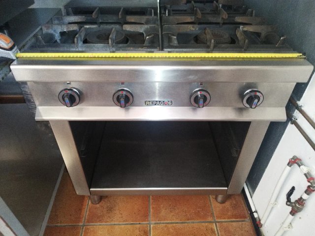 Cocina Industrial Repagas C-940/121 Acero Inox