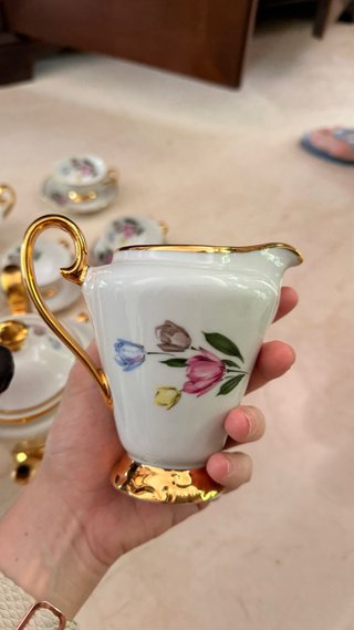 Juego de café vintage 19 piezas