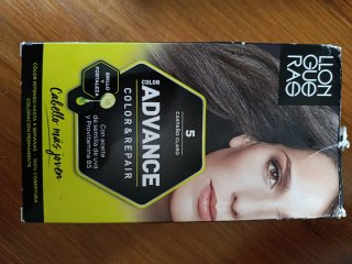 Tintes para el cabello Palette (Morado y Castaño)
