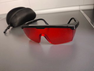 Gafas para depilación láser