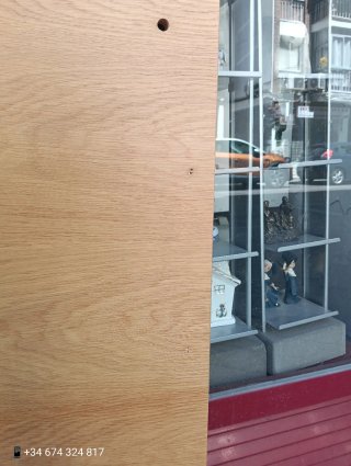 Cabecero de madera para cama 135 20160726