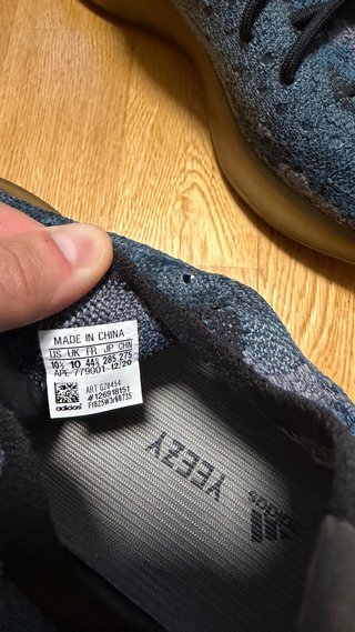 Adidas Yeezy Boost 380 Covellite Azul/Gris