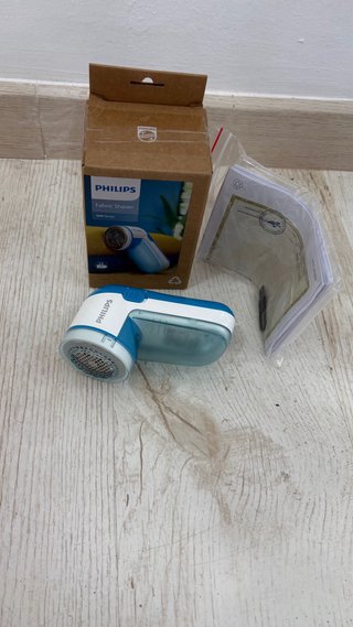 Quitapelusas Philips Azul y Blanco