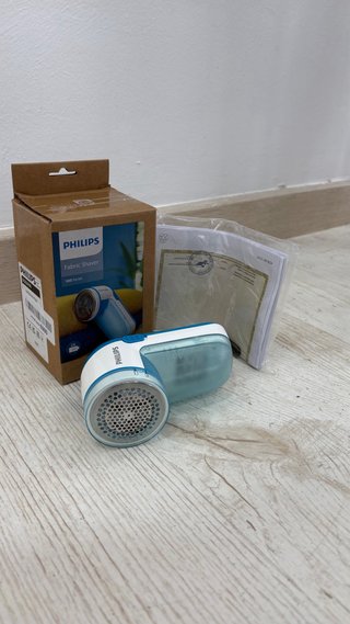 Quitapelusas Philips Azul y Blanco