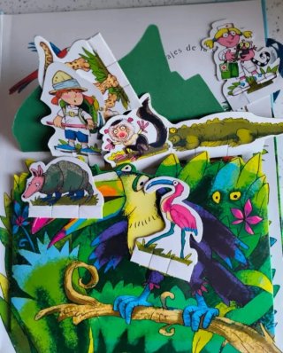 LIBRO CUENTO 3D POP-UP LA SELVA TROPICAL