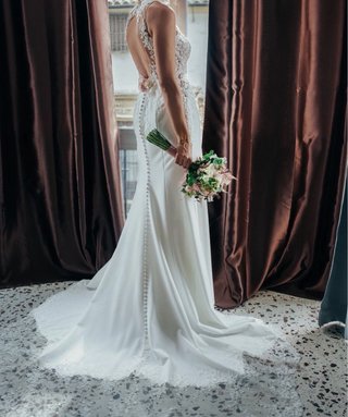 Vestido de Novia Rosa Clará Olaf