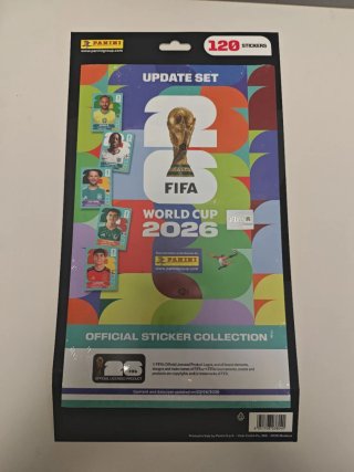 Cambio Panini Mundial 2026 Update Set 120 Stickers