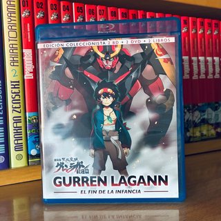 GURREN LAGANN - Películas (Blu-ray + DVD)