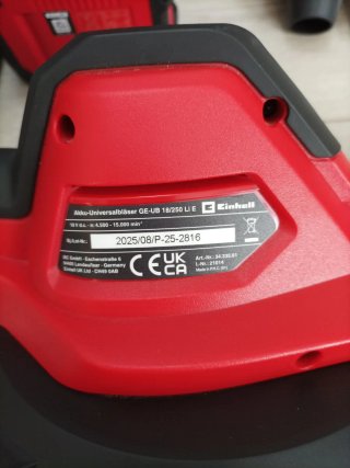 Soplador Einhell GE-UB Inalámbrico