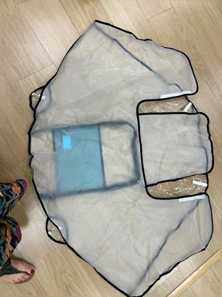 Funda Protectora Lluvia Carrito Bebé Plástico