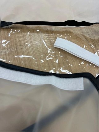 Funda Protectora Lluvia Carrito Bebé Plástico