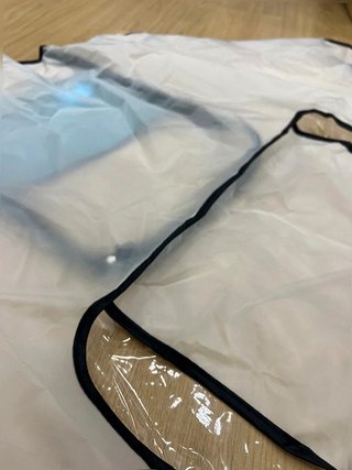 Funda Protectora Lluvia Carrito Bebé Plástico