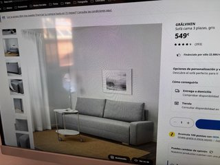 Divano Letto Grigio Ikea
