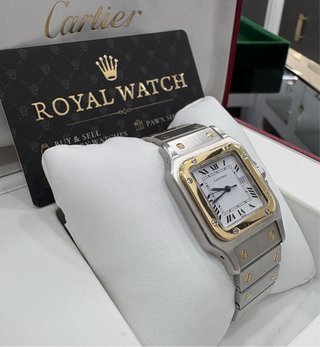 Cartier Santos Galbee mediano