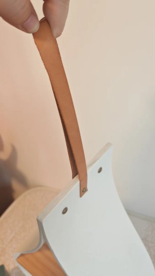 Estantería Gota Blanca y Madera