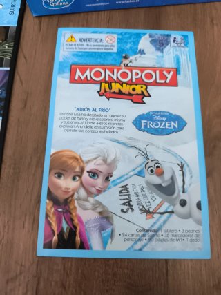 Monopoly Junior Frozen Disney