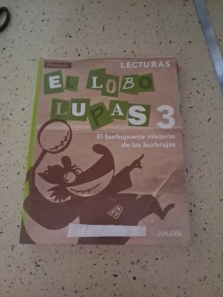 El lobo lupas, 3 Primaria el burbujeante mister...