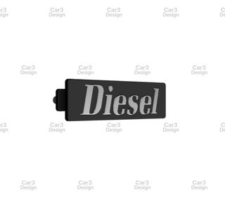 DIESEL RENAULT 9 11 18 EMBLEMA PARILLA (+ ANCLAJE)