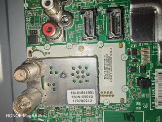 Placa LG 43UJ651V