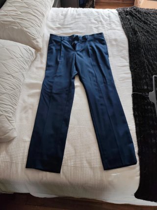 Traje de chico azul