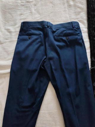 Traje de chico azul