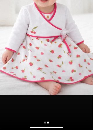 Vestido e bolero 6 meses