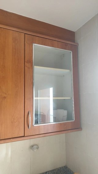 Mueble de cocina madera y piedra