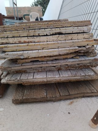 Tableros de encofrado obra 10uds + 3mitad