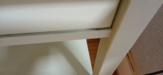 Mesa de noche Ikea Hemnes verde