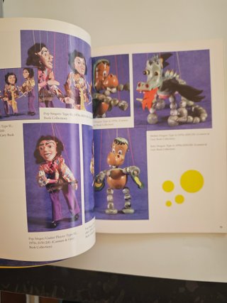 Catálogo precios Marionetas y Títeres 1998.